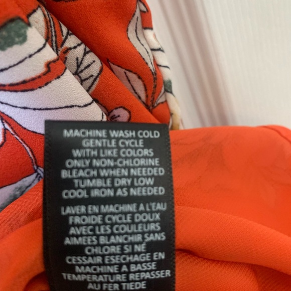 Label Rachel Rachel Roy Floral Lined Sleeveless Blouse Women’s Large Boho - Picture 9 of 9